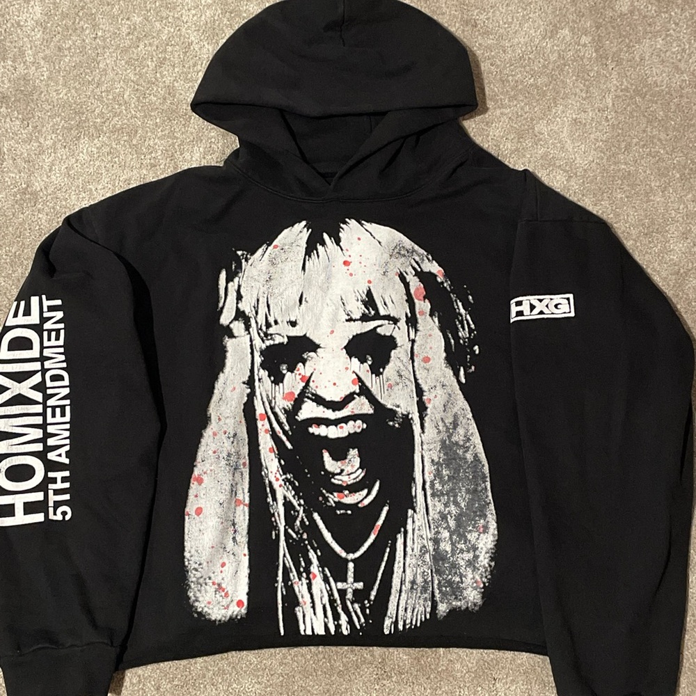 Homixide gang 5th amendment hoodie